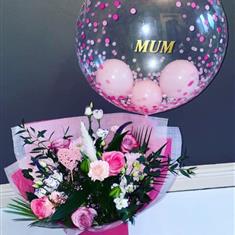 Bouquet and Balloon